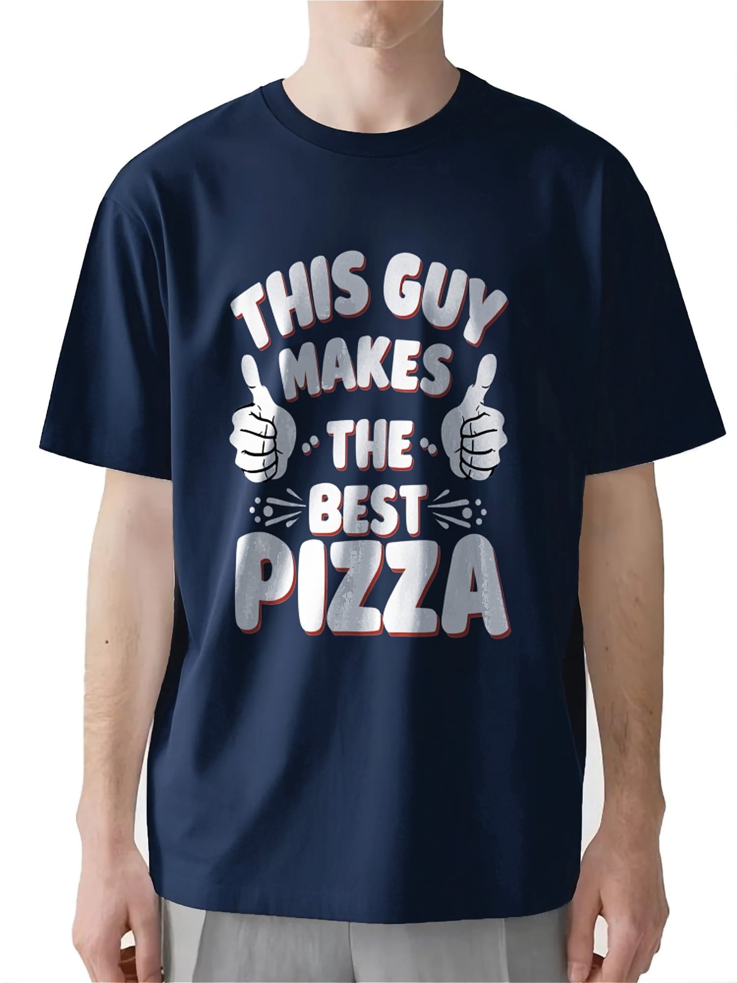 Pizza Dad T-Shirt Funny Saying Dads Father's Day Novelty Tee