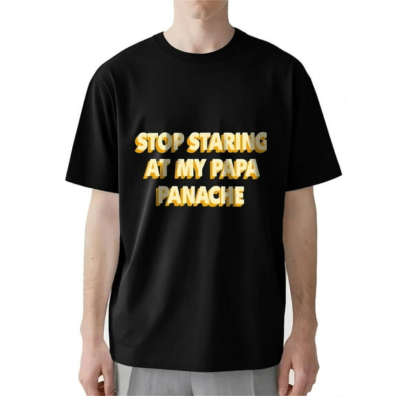 AllAreN T-Shirts for Father Best Dad in the World Personalized Father Shirt Cotton Crew Neck Dad Shirt