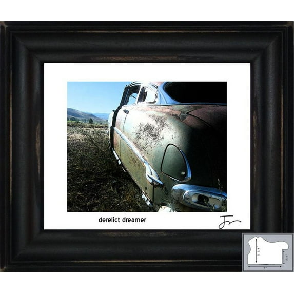 AllBarnWood Albany 5/8" Deep Rabbet Frame for Stretched Canvas, Painting or Photo, Small and Large Sizes, Farmhouse Gallery Wall Decor. 11 X 14 Picture Frame BLACK