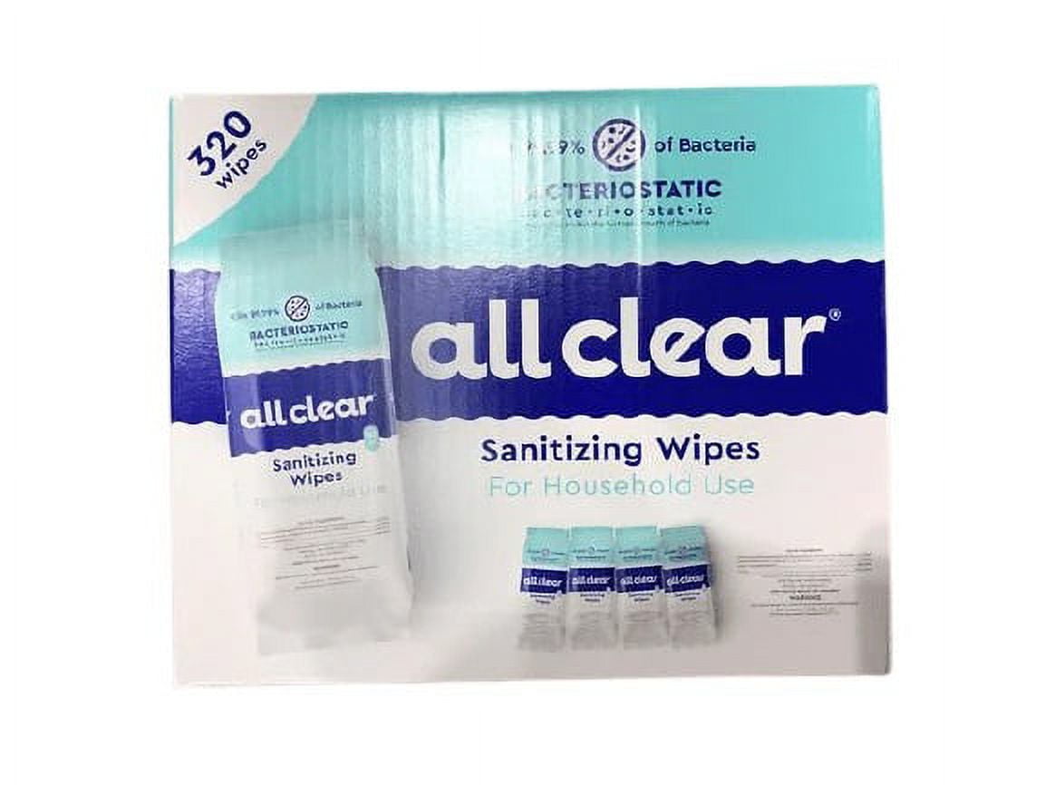 CleanVital Hand & Surface Anti Bacterial Wipes –