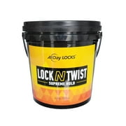 AllDay Locks Lock N Twist, Locking Gel, Retwists Locks, Supreme Hold 64oz Bucket