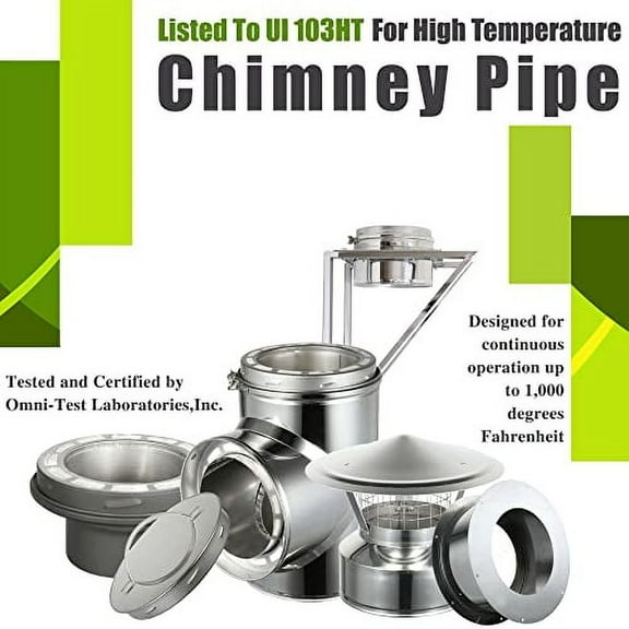 AllFuelHST Roof Support for 8" Inner Diameter Chimney Pipe