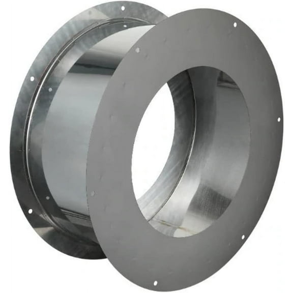 AllFuelHST Wall Thimble for 8" Diameter Chimney Pipe (10.2 Inch Inner Ring)