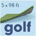 thumbnail image 1 of AllGreen 5' x 98' Golf Putts Artificial Grass Indoor/Outoor Area Rug, 1 of 1