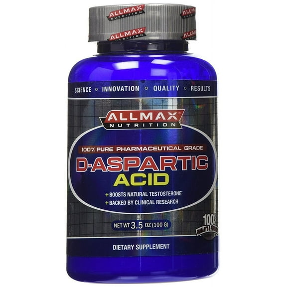 AllMax D-Aspartic Acid, 100g