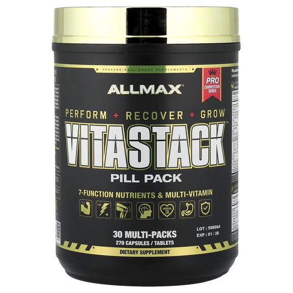 AllMax Nutrition - Vita Stack Vitamin & Nutrient Pack - 30 Pack(s)