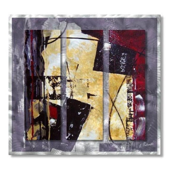 AllMyWalls PALM00007 Ruth Palmer Merlot Movement