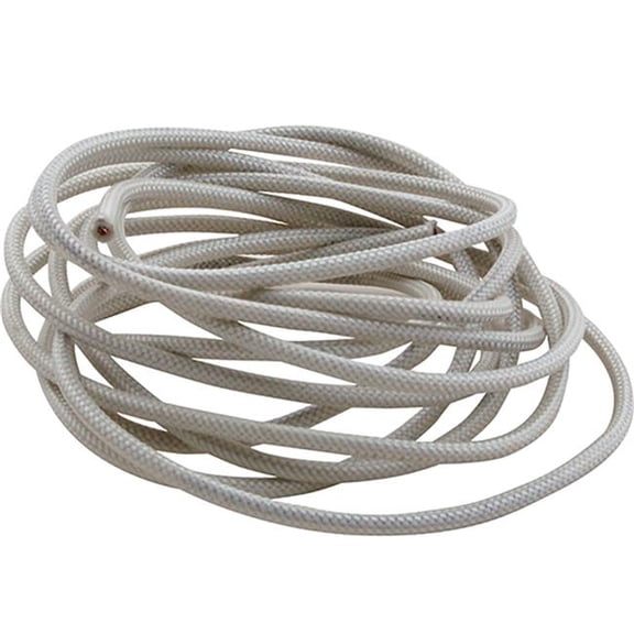 AllPoints B2955677 10 ft. 2531407 High-Temperature Wire - 14 Gauge - 392 deg F, White