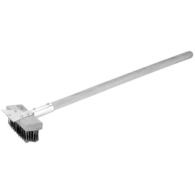 AllPoints B2950631 1421407 Grill Brush - Round - Stainless Steel Bristle