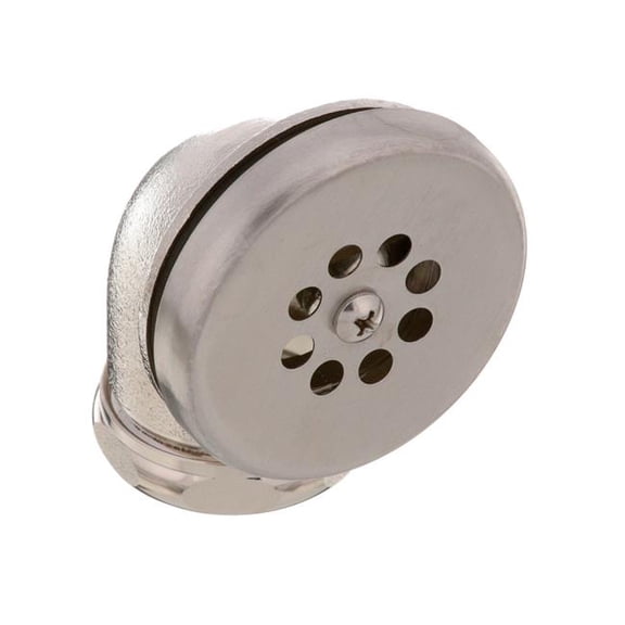 AllPoints B2950727 26-1834 1.25 in. NPS Waste Drain Overflow Head Assembly for 3 & 3.5 in. Sink Openings