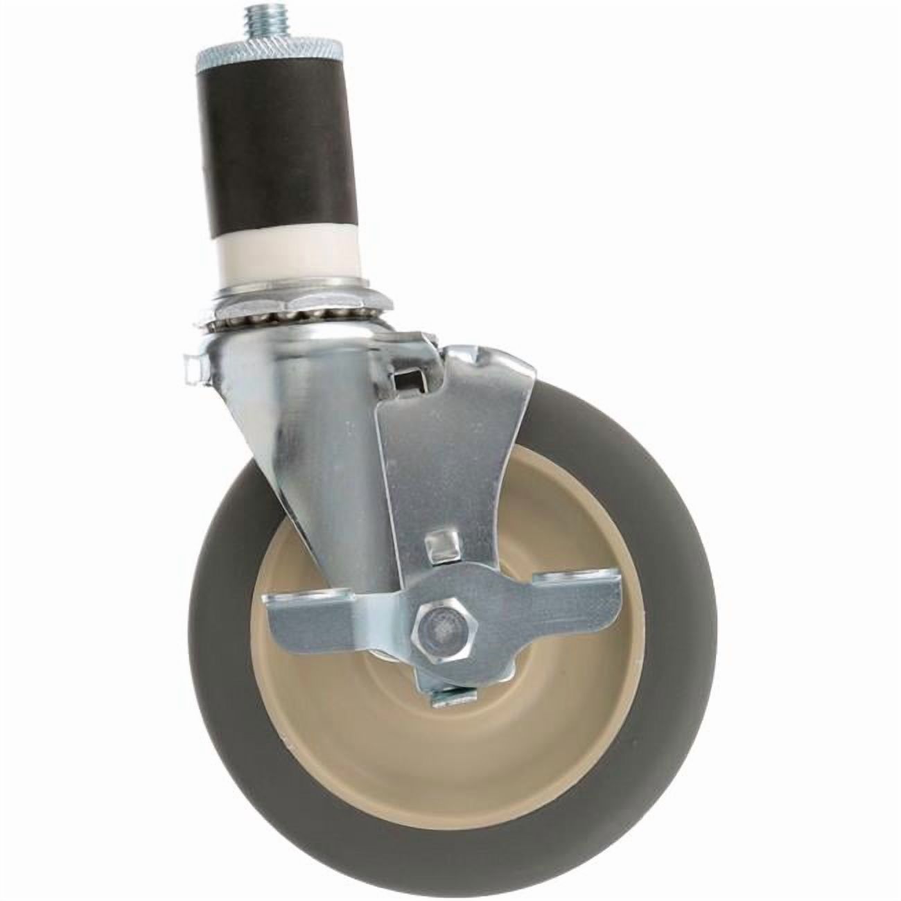 AllPoints B2951031 262395 Swivel Stem Caster with Brake - 5 in. Wheel, 1.625 in. OD Tubing