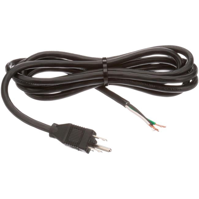 AllPoints B2955626 38-1301 96 in. Heavy Duty Appliance Power Cord - 125V - 18 Gauge Wire