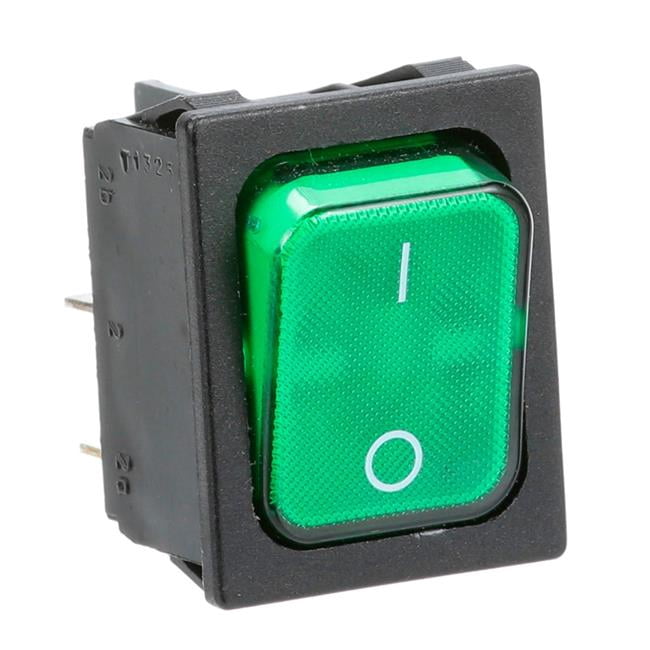 AllPoints  8011987 Rocker Switch - Green Light
