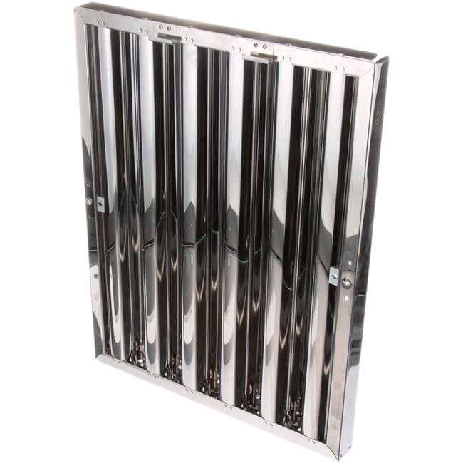 AllPoints B2951444 8014172 Hood Filter - Type 6 - Stainless Steel - 25 x 20 in. with Lock Handles