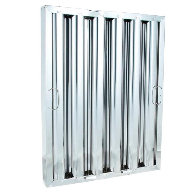 AllPoints B2951271 8014171 Hood Filter - Type 6 - Stainless Steel - 25 x 20 in. with BTM Bracket