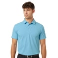 thumbnail image 1 of AllPro Men's Pro-Flex Sorona Polo T-Shirt, 60/40 Polyester/Sorona Casual Performance Polo Tee (Cloud-Blue, 2XL), 1 of 6