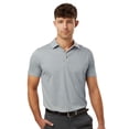 thumbnail image 1 of AllPro Men’s Pro-Lock Performance Polo Collar T-Shirt, 100% Polyester Moisture-Wicking Tee (Silver-Melange, XL), 1 of 6