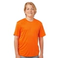 thumbnail image 1 of AllPro Youth Pro-Lock Performance T-Shirt Crafts and DIY Plain Tee Shirt (Neon Orange, L), 1 of 8