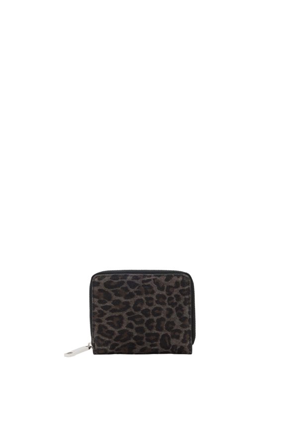 Lena Leopard Wallet Leppo Brown W387XD One Size Y101