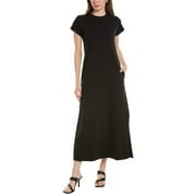 AllSaints womens  Anna Maxi T-Shirt Dress, UK 6/US 2, Black