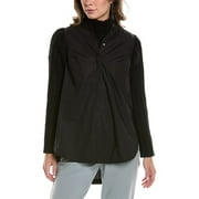 AllSaints womens  Claude Wool & Yak-Blend Sweater, M, Black