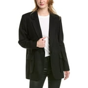 AllSaints womens  Jessa Wool-Blend Blazer, UK 12/US 8, Black