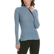 AllSaints womens  Rhoda Wool & Alpaca-Blend Sweater, XS, Blue
