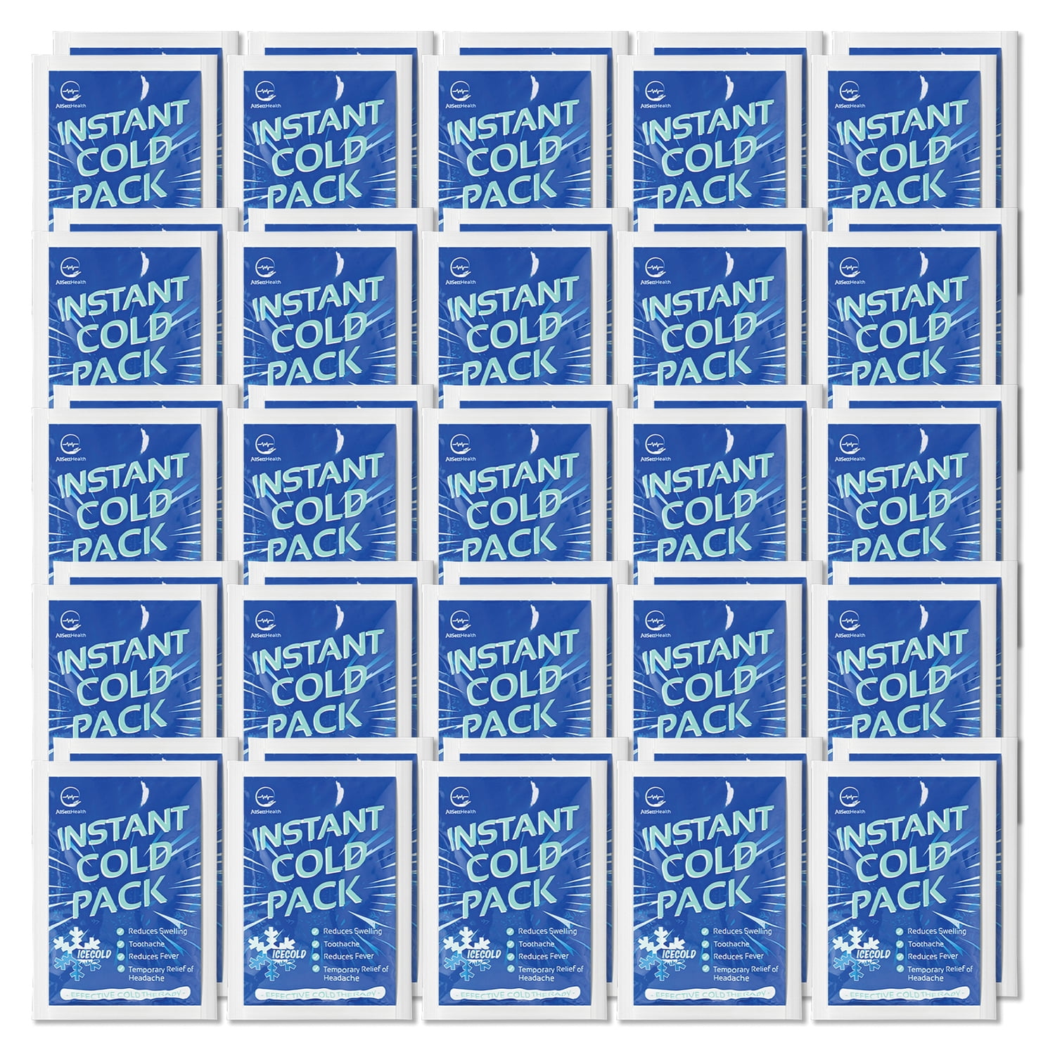 AllSett Health Instant Disposable Cold Pack (50 Pack), ASH10050