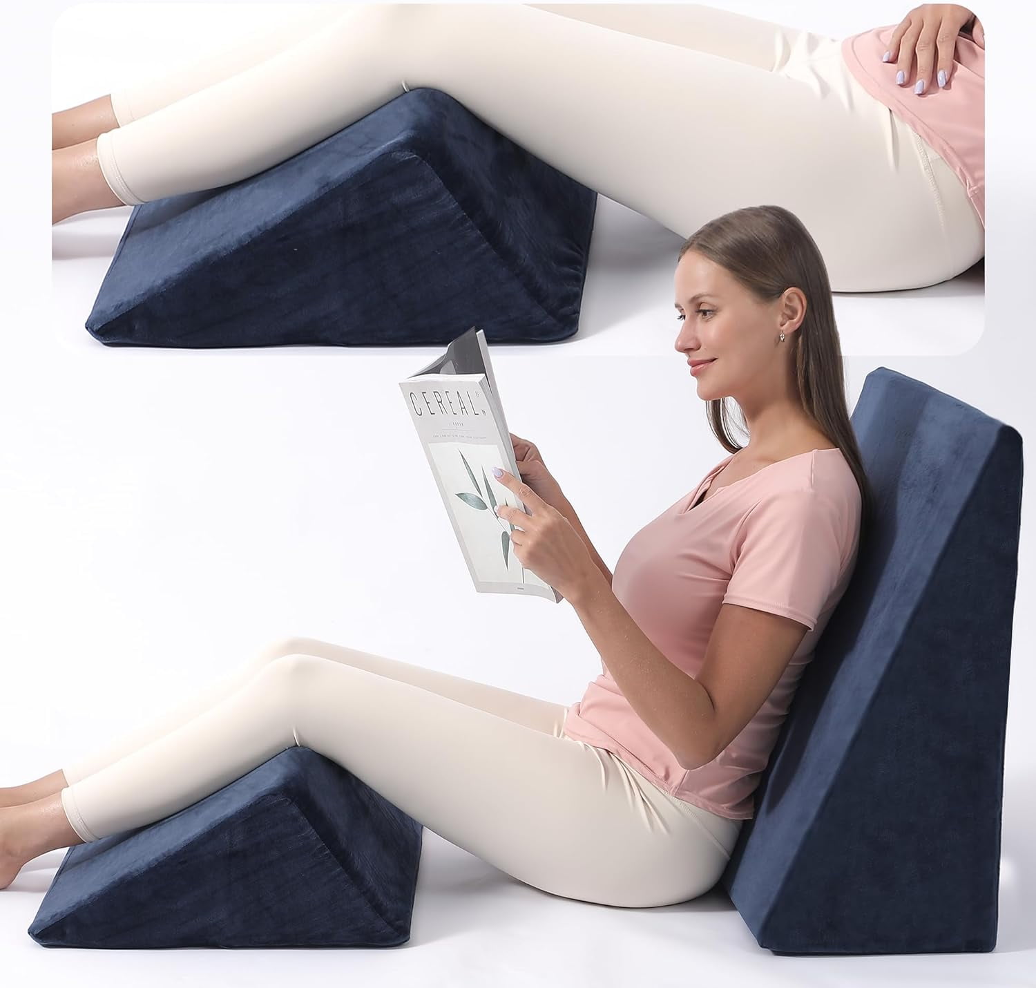 Leg support pillow wedge online