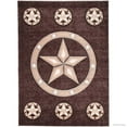 thumbnail image 1 of AllStar Rugs Hand-Tufted Brown Area Rug, 1 of 5