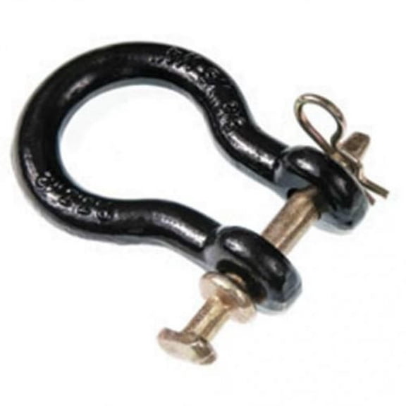 AllStatesAgParts 7/8" x 4-1/4" Straight Clevis Automotive Specialty Part, Black