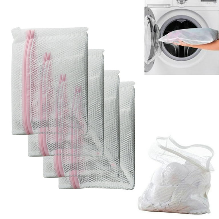 Fine mesh laundry bag laundry washing bag zipper bag washing machine bag  wash bag bra bag net bag washing care bag underwear pouch protection bag  protection pouch storage bag underwear washing bag