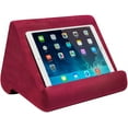 thumbnail image 1 of AllWays Plaza Pillow Pad Ultra Multi-Angle Soft Tablet Stand, Burgundy - Comfortable Angled Viewing for iPad, Tablets, Kindle, Smartphones, Books, Magazines, and More, 1 of 10