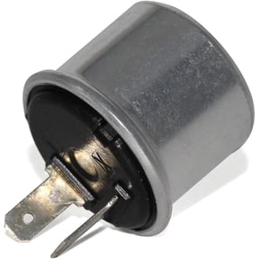 Alla Lighting 12V Heavy Duty 2 Pin Electronic LED Compatible Turn Signal Flasher Relay- Fits Motors Turn Signal & Hazard Warning