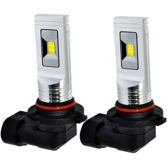 Alla Lighting 1500 Lumens High Power Seoul-CSP 12-SMD H10 9145 9040 LED Bulb Extremely Super Bright 6000K Xenon White LED Fog Light Lamp Bulb Replacement …