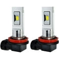 thumbnail image 1 of Alla Lighting 1500 Lumens High Power Seoul-CSP 12-SMD H11 H8 H16(Type 2) LED Bulb Extremely Super Bright 6000K Xenon White LED Fog Light Lamp Bulb Replacement …, 1 of 10