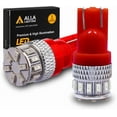 thumbnail image 1 of Alla Lighting 168 194 LED Lights Bulbs, Red 360° 12V T10 175 W5W 2825 161 Cars, Trucks' Side Marker, Inner Tail, Interior Dome, Map, Trunk, Door Courtesy Lights Lamps, Super Bright 3014 18-SMD Upgrade, 1 of 10