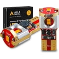 thumbnail image 1 of Alla Lighting 194 LED Bulbs Bright T10 175 168 2825 W5W ZS SMD 12V LED Bulbs for Car License Plate Lights Tag Lights Interior Lights Map Lights,Dome Lights,Trunk Lights,Courtesy Lights, Amber Yellow, 1 of 8