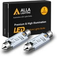 thumbnail image 1 of Alla Lighting 211-2 578 CANBUS LED Bulbs, 10000K Blue Super Bright 41mm 42mm Festoon 3030 SMD 212-2 569 6413 Interior Lights Map Lights,Dome Lights,Trunk Lights,Courtesy Lights, 1 of 10