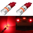 thumbnail image 1 of Alla Lighting 2800lm 3156 3057 4057 3157 LED Bulbs Turn Signal, Brake Stop Tail Lights COB-72 12V LED Replacement for Cars, Trucks, Pure Red (Set of 2), 1 of 9