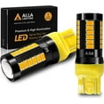 thumbnail image 1 of Alla Lighting 2800lm 7440 7443 LED Turn Signal Lights Bulbs, Amber Yellow T20 7440NA 7444NA 7442NAK WY21W 7443NA 992 Blinker Lamps Replacement Xtreme Super Bright 12V 5730 33-SMD Dual Filament, 1 of 10