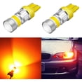 thumbnail image 1 of Alla Lighting 2800lm Xtreme Super Bright T20 7440 7443 LED Bulbs High Power COB 72-SMD LED 7443 Bulbs 7441 7444 W21W WY21W LED Turn Signal Lights Blinker Light, Amber Yellow (Set of 2), 1 of 10