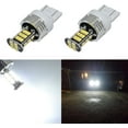 thumbnail image 1 of Alla Lighting 2pcs Super Bright 1000 Lumens 6000K Xenon White W21W 7443 7440 LED Bulb T20 Wedge High Power 3020 30-SMD LED Lights Bulbs for DRL Daytime Running Light ( DRL ) Lamp Replacement, 1 of 9