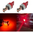 thumbnail image 1 of Alla Lighting 2pcs Super Bright 1000 Lumens W21W 7443 7440 LED Bulb T20 Wedge Pure Red High Power 3020 30-SMD LED Lights Bulbs for Center High-Mounted Stop Light ( 3rd Brake Light ) Lamp Replacement, 1 of 7