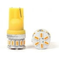 thumbnail image 1 of Alla Lighting 2pcs Super Bright Amber Yellow W5W 2825 W5WLL 2825L LED Bulbs Front Rear Side Marker Lights 3rd Brake Lights Stop Lights License Plate Lights Tag Lights Lamps for 2004-2008 Aveo Aveo5, 1 of 9