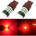 thumbnail image 1 of Alla Lighting 2pcs Super Bright Pure Red 7443 WY21W T20-NA LED Bulbs Rear Brake Lights Stop Light Tail Light Lamps for 1999 2000 2001 2002 2003 2013 2014 2015 2016 2017 Pathfinder / 2004 SE LE, 1 of 10