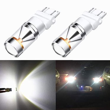 Alla Lighting 3157A Amber LED Turn Signal Bulbs For Silverado & More – 2 Pack