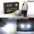 thumbnail image 1 of Alla Lighting 2x Super Bright White 921 W16W LED Bulbs Back-Up Reverse Light Lamps Replacement for 2006 2007 2008 2009 2010 2011 2012 2013 2014 2015 2016 2017 Sonata, 1 of 10