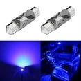thumbnail image 1 of Alla Lighting 36mm C5W 6418 LED Bulbs CAN-Bus Festoon, 10000K Blue License Plate Lights, Interior Lights Map Lights,Dome Lights,Trunk Lights,Courtesy Lights Super Bright 12V, 1 of 2