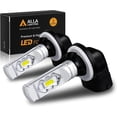 thumbnail image 1 of Alla Lighting 3800lm 889 881 LED Fog Light Bulbs Xtreme Super Bright 898 881 LED Bulb ETI 56-SMD LED 881 Bulb for Auto Motorcycle Cars Trucks SUVs Fog DRL Lights, 6000K Xenon White (Set of 2), 1 of 11